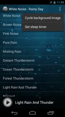 White Noise - Rainy Day android App screenshot 0