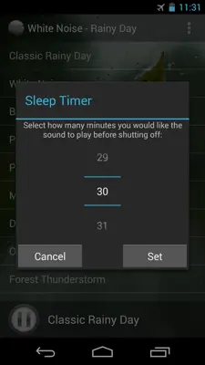 White Noise - Rainy Day android App screenshot 3
